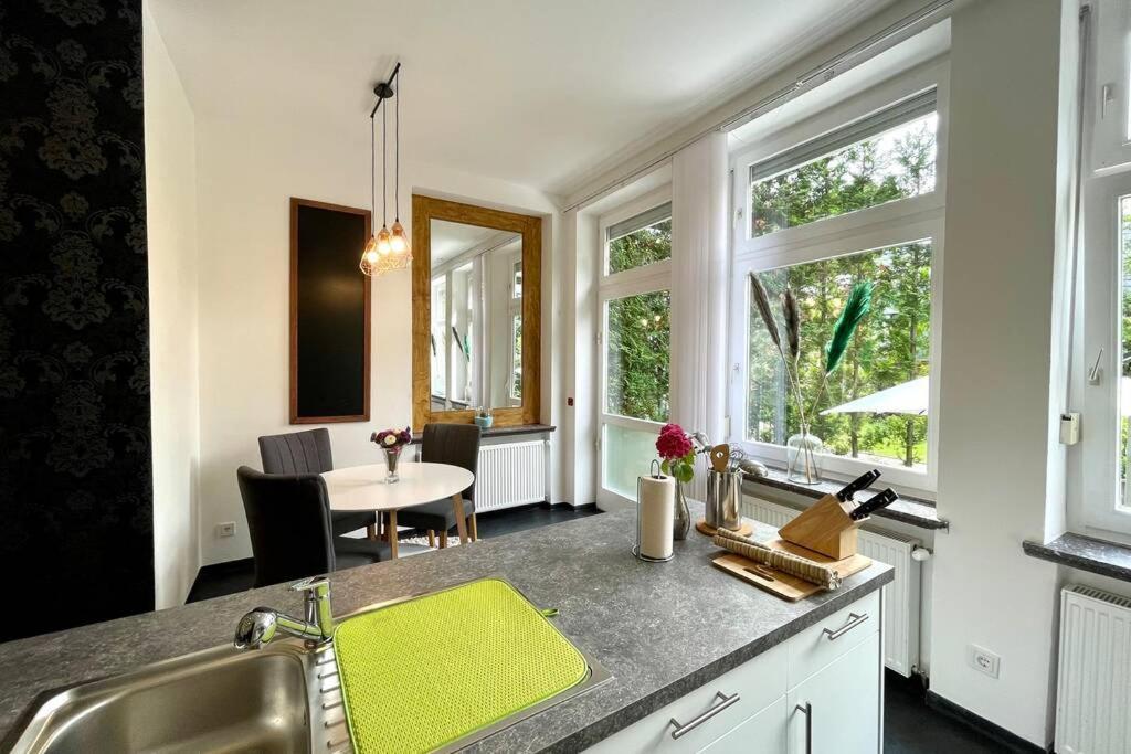 Villa Einhorn: Altstadt Loft Mit Privater Terrasse Goslar Bagian luar foto